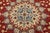 Kashan Rug 9’11” X 13′ Red Wool Vintage Traditional Hand-Knotted Carpet For Sale In Philadelphia - Image 6 of 15