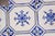 1920s Antique 1920s Portuguese Ceramic Tiles With Stylized Art Deco Rosette Motif Set of 14 For Sale - Image 5 of 18
