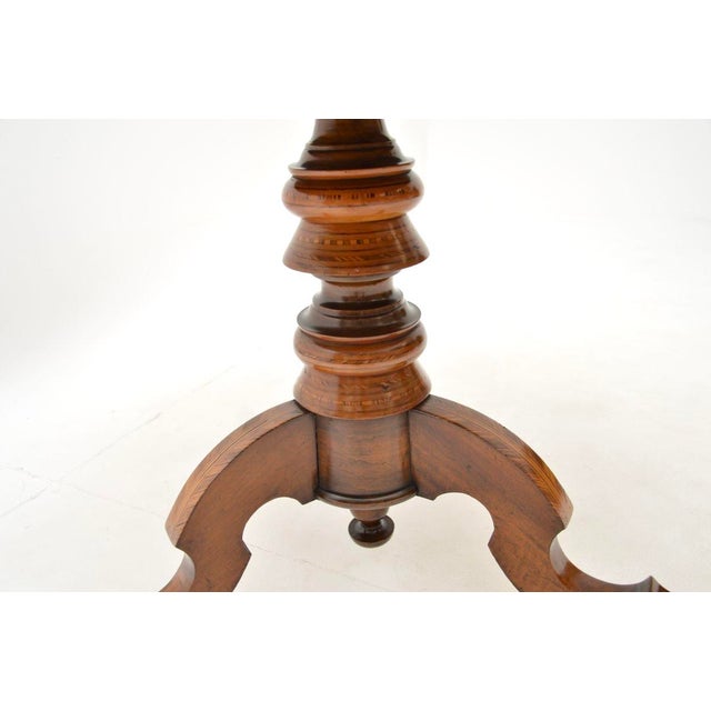 Antique Italian Sorrento Dining Table, 1870s For Sale - Image 12 of 13