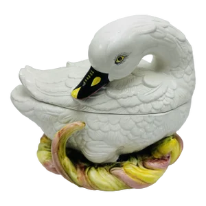 Vintage Italian Swan Soup Tureen