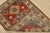 Kazak Rug 2’8” X 4’2” Blue Wool Tribal Hand-Knotted Oriental Carpet For Sale - Image 9 of 10