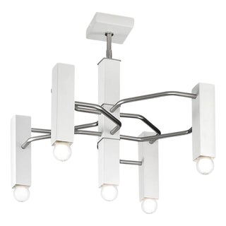 21st Century Cubic Flush Mount by Fabio LTD For Sale