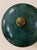 1960s Rare Vintage Lacquered Goatskin Cylinder Box in the Style of Aldo Tura With Brass Pinecone Finial For Sale - Image 5 of 8