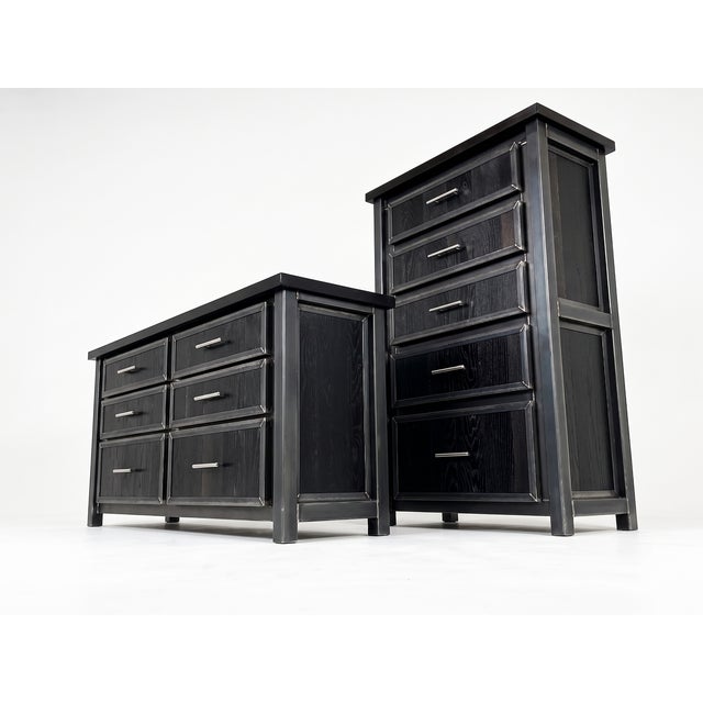 Modern Custom Industrial Dressers and Dresser Sets For Sale - Image 3 of 3