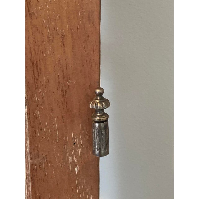 Antique Tall French Doors Beveled Glass With Arched Transom/FanLight Window For Sale In Seattle - Image 6 of 17