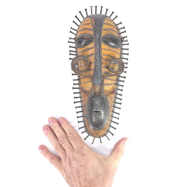 Stunning and decorative wall art made by ENZO BORGINI in a tribal style. Enzo Borgini was born in 1934 and completed his...