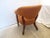 Wood Antique English Victorian Upholstered Desk Chair For Sale - Image 7 of 10