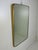 Vintage Brass-Edged Mirror in the style of Giò Ponti, 1950s For Sale - Image 3 of 11