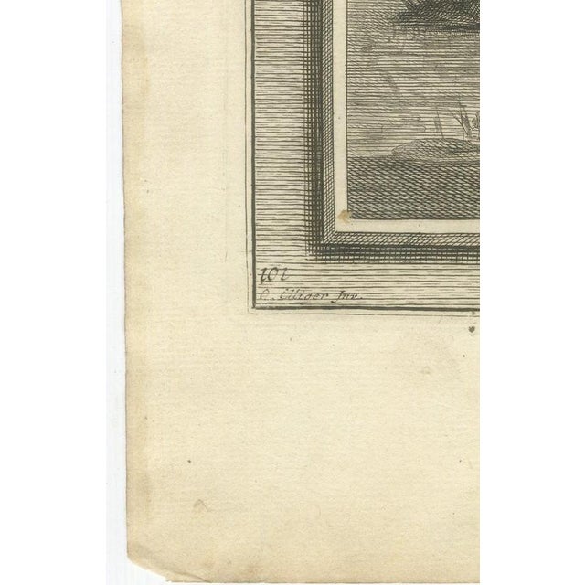 Pieter Mortier, Zimri Burns His Palace and Elijah Fed by the Ravens, Pieter 1700, Engraving For Sale - Image 9 of 12