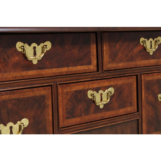 Baker Colonial Williamsburg Mahogany Lowboy For Sale - Image 11 of 16