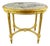19th Century Louis XVI Giltwood Pedestal Table For Sale