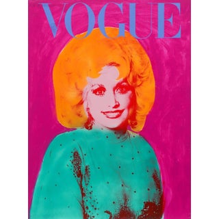Dolly Parton Painting by Dane Shue For Sale