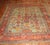 Room Size Green Antique Square Oushak Rug For Sale - Image 4 of 10