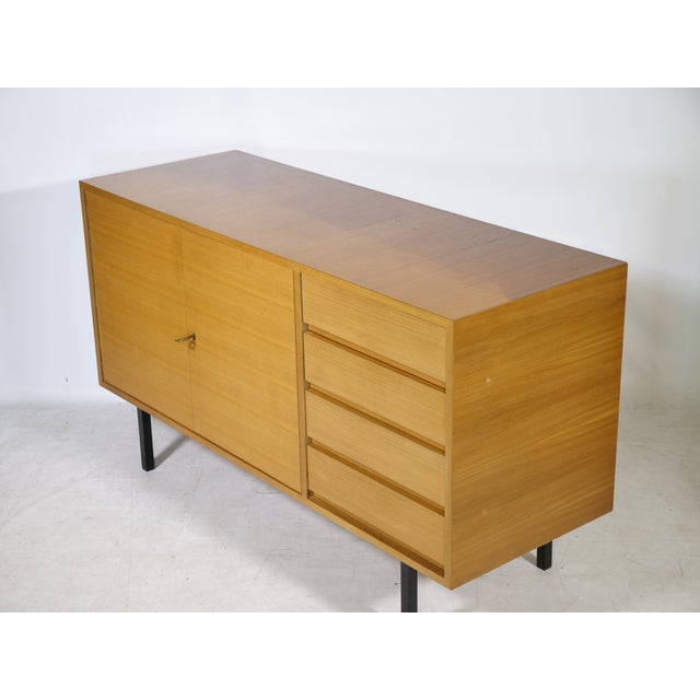 Mid-Century Walnut Sideboard by Ernst Martin Dettinger for Bormann, 1960s For Sale - Image 6 of 12