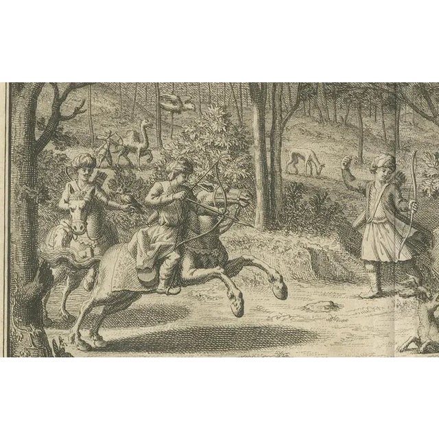 Philips, Hunting Scene, 1700s, Paper For Sale - Image 4 of 10