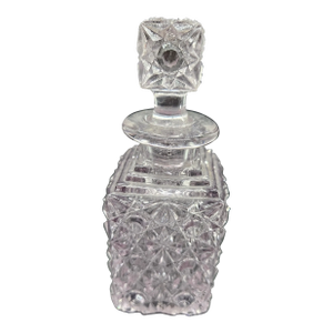 Antique 1882 Eapg Elson Flint Glass #88 Daisy & Button Cologne Bottle W/ Stopper