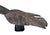 1960s Vintage Lg Hand Carved Wooden Folk Art Sculpture of a Parrot 25" For Sale - Image 5 of 7