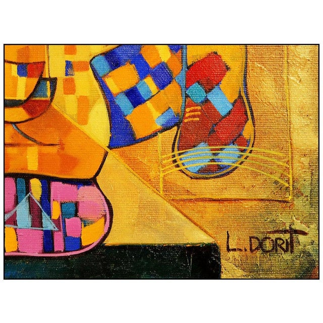 Cubism Jazz Player, Dorit Levi For Sale - Image 3 of 5