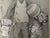 American 1940s Original Schrock Signed Graphite Illustration of Child With Beach Ball, Dog and Sand Pail, 13.5 × 10.75 In. For Sale - Image 3 of 8