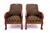 Sofa: height 104 cm, seat height 48 cm, width 215 cm, depth 74 cm Armchairs: height 104 cm, seat height 48 cm, width 65...