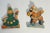 Paper Two Antique Paper Cut Christmas Garlands Santa For Sale - Image 7 of 7