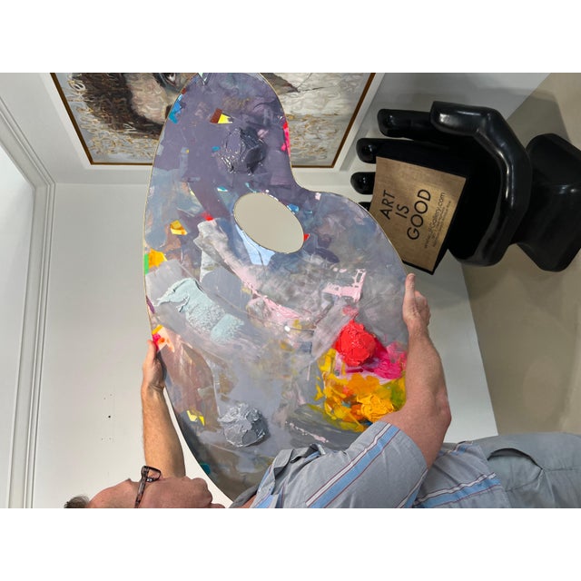 Early 21st Century Yury Darashkevich Behind the Scenes Palette #8 2023 For Sale - Image 5 of 8