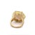 Contemporary Judith Ripka Diamond Mother of Pearl Quartz 18k Gold Ring For Sale - Image 3 of 6