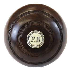 Paul Desmond Brown (p.b.) Jaques & Son Lawn Bowl