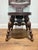 Gothic Antique German Black Forest Carved Tiger Oak Drunken Monk Tavern Side Chair For Sale - Image 3 of 11