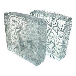 Example of Blenko Bookends