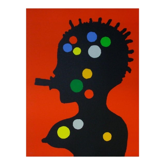 2008 José De Guimaraes Série Brazil v Signed Lithograph For Sale