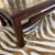 Stunning Vintage Umber Rouge Chinese Incised Coffee Table For Sale - Image 10 of 12