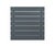 Sardinia Outdoor Aluminum End Table - Gray For Sale In Chicago - Image 6 of 7