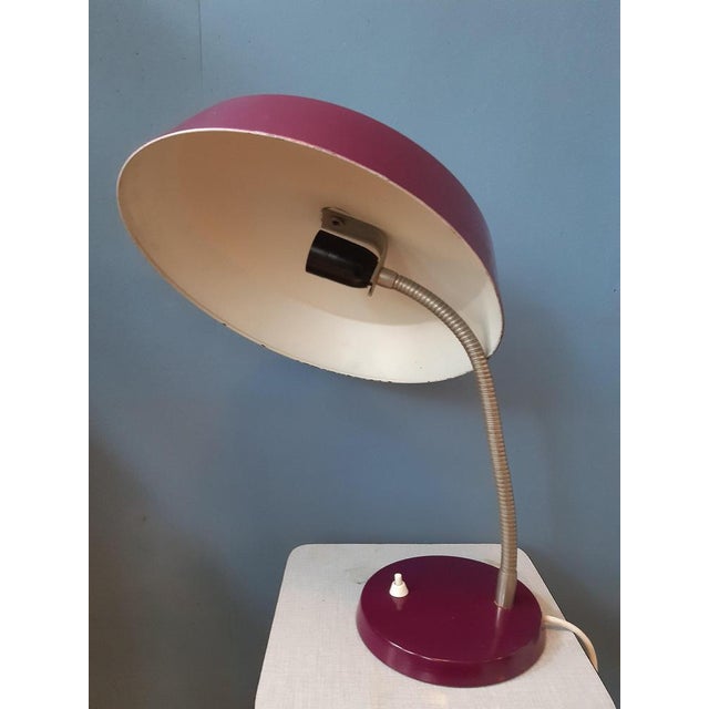 Vintage Space Age Mid-Century Modern Table Lamp from Philips For Sale - Image 6 of 11