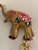 Indian 1960s Bejeweled Elephant Figurines LSMP Finials - a Pair For Sale - Image 3 of 4