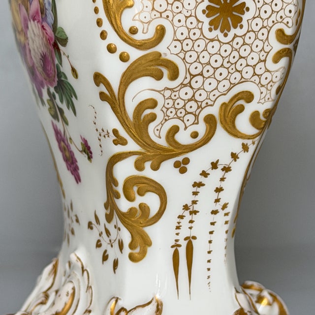 Porcelain Rococo Spill Vases from Jacob Petit, 1840, Set of 2 For Sale - Image 16 of 18