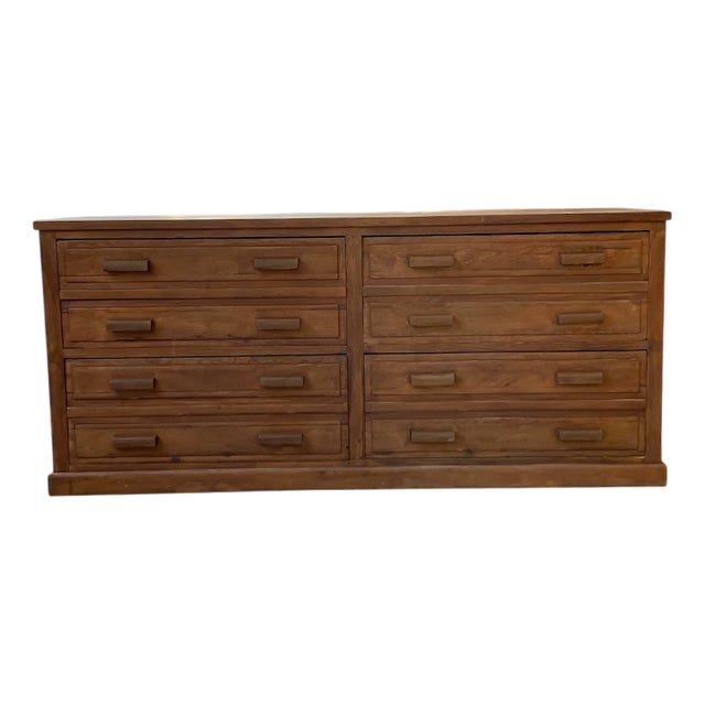 Haberdashery Furniture in Pitch Pine, 1950s For Sale