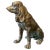 Vintage Dog Sculpture in Bronze, 1950 For Sale - Image 9 of 9
