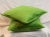 Contemporary Italian Green Apple Velvet Pillows - A Pair For Sale In Orlando - Image 6 of 7