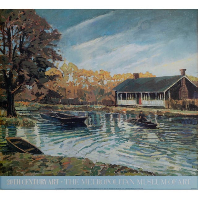 Out of Doors, Duncan Hannah Poster on Board For Sale