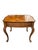 Queen Anne Mid 20th Century Ethan Allen Knob Creek Burl Wood Side Table For Sale - Image 3 of 11