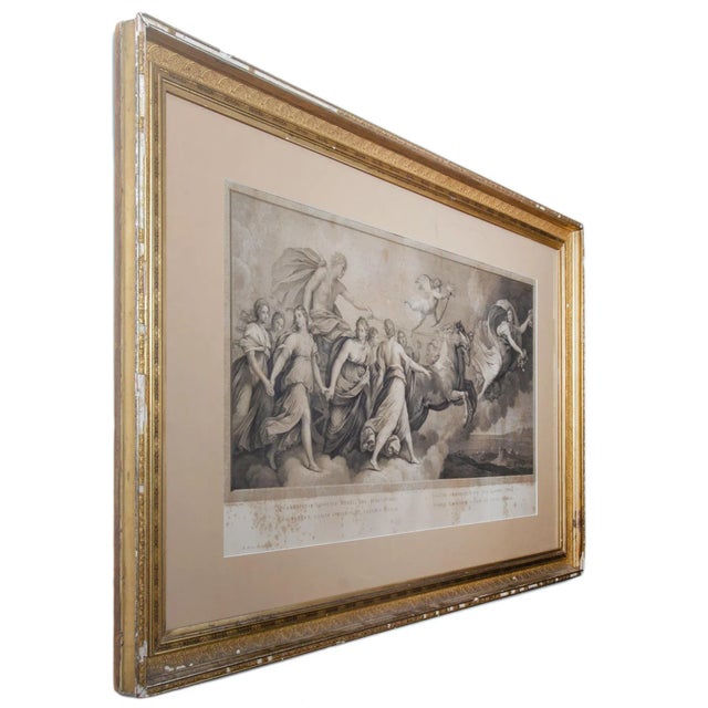 Raffaello Sanzio Morghen (Italian, 1758-1833) Apollo in his Chariot preceded by Aurora, engraving after Guido Reni,...