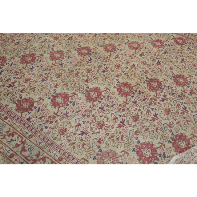 Antique Turkish Ghiordes Rug For Sale - Image 9 of 10