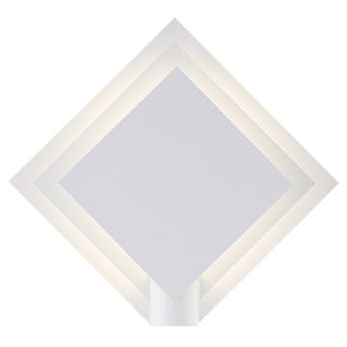 Postmodern Square Metal Wall Lamp from Lumiance, 1980s For Sale