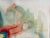 1970s 1970s Fantastic Abstract Watercolor by French Artist, Marie Luare-Ilie For Sale - Image 5 of 11