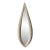 Mirror No. 2 - Sculptural Wall Object For Sale