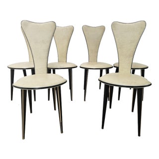 Chairs by Umberto Mascagni, 1950, Set of 6 For Sale