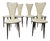 Chairs by Umberto Mascagni, 1950, Set of 6 For Sale