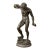 19th Century Grand Tour Neo Classical Bronze of Dancing Faun with Cymbals For Sale