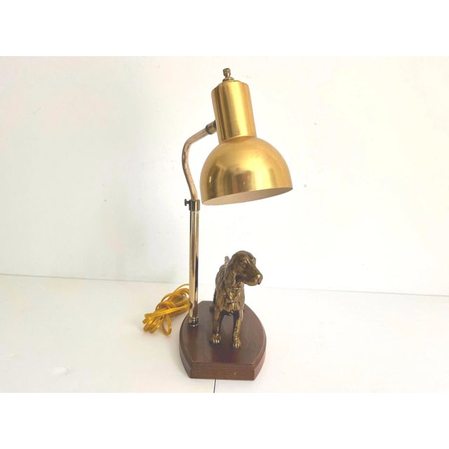 1960s Retriever Dog Desk Lamp For Sale - Image 13 of 18